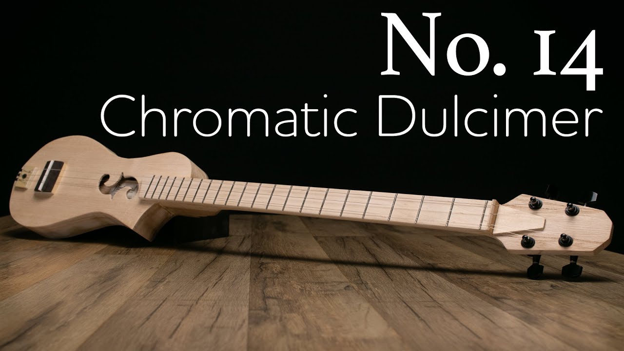 No14 Chromatic Strum Dulcimer Guitar Build