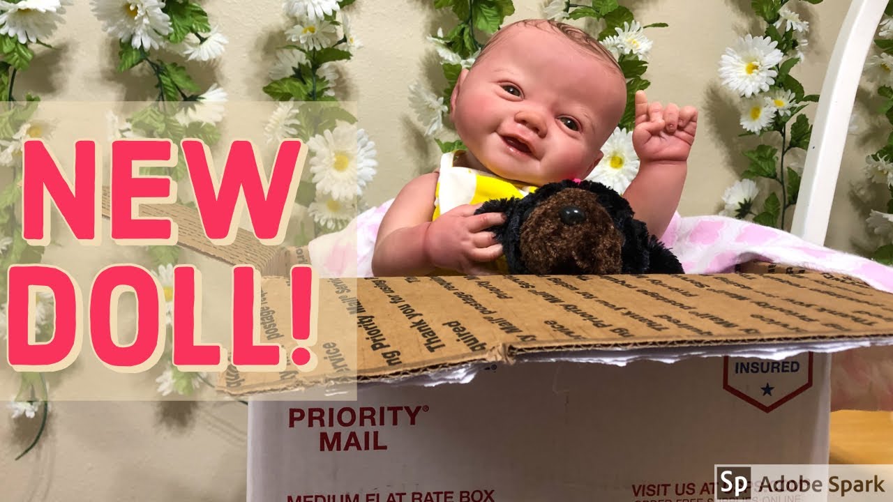 New Baby! Full Body Soft Vinyl Reborn Baby Box Opening!