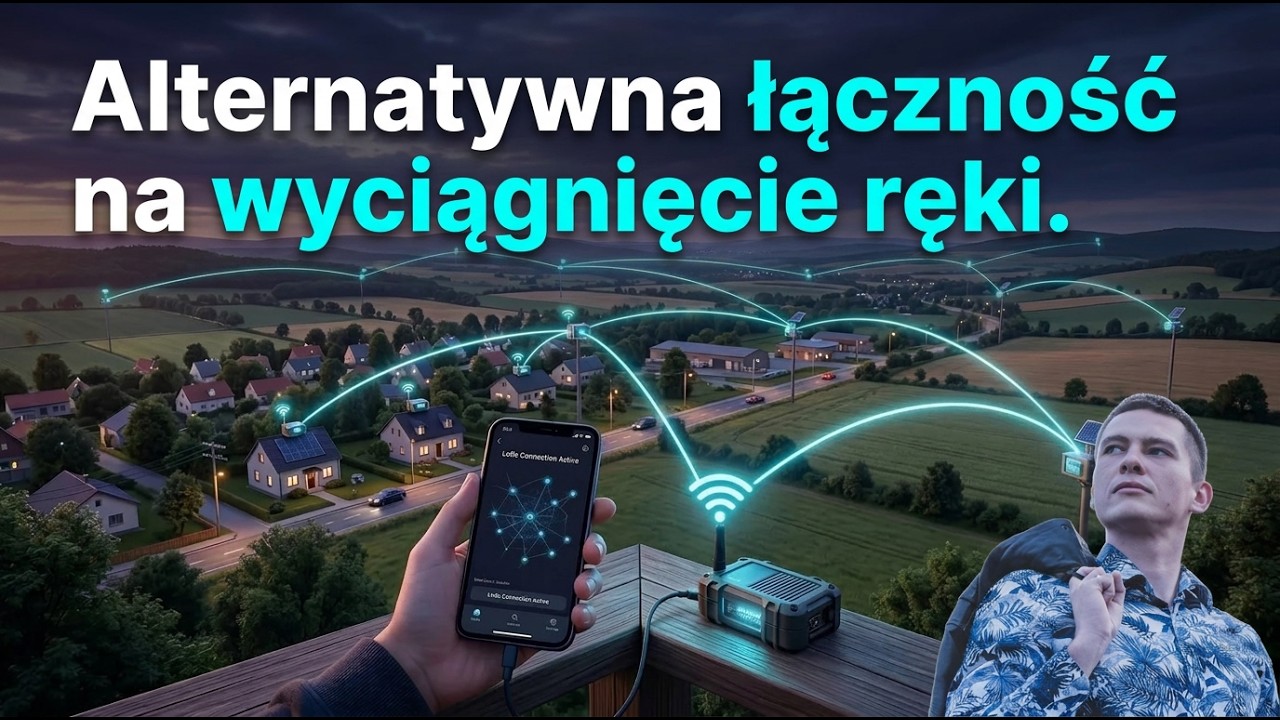 MeshCore jako nieinwigilowana oraz odporna na kryzys alternatywa dla łączności tekstowej.
