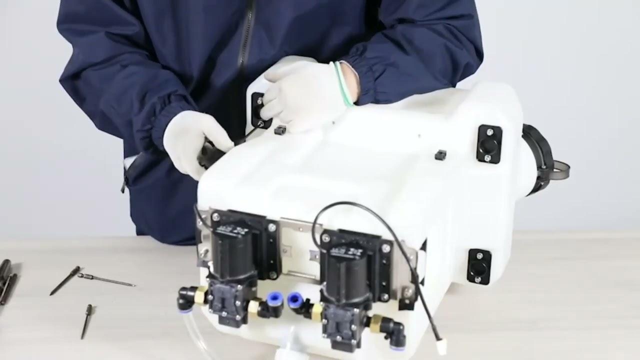 Agricultural Drone FP400 Teardown & Assembly Tutorial
