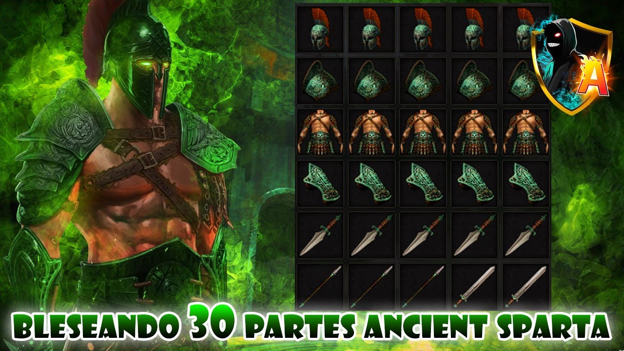 rakion - BLESEANDO 30 PARTES ANCIENT SPARTA