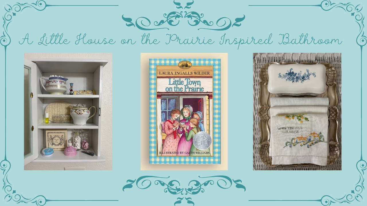 A Little House on the Prairie Inspired Bathroom