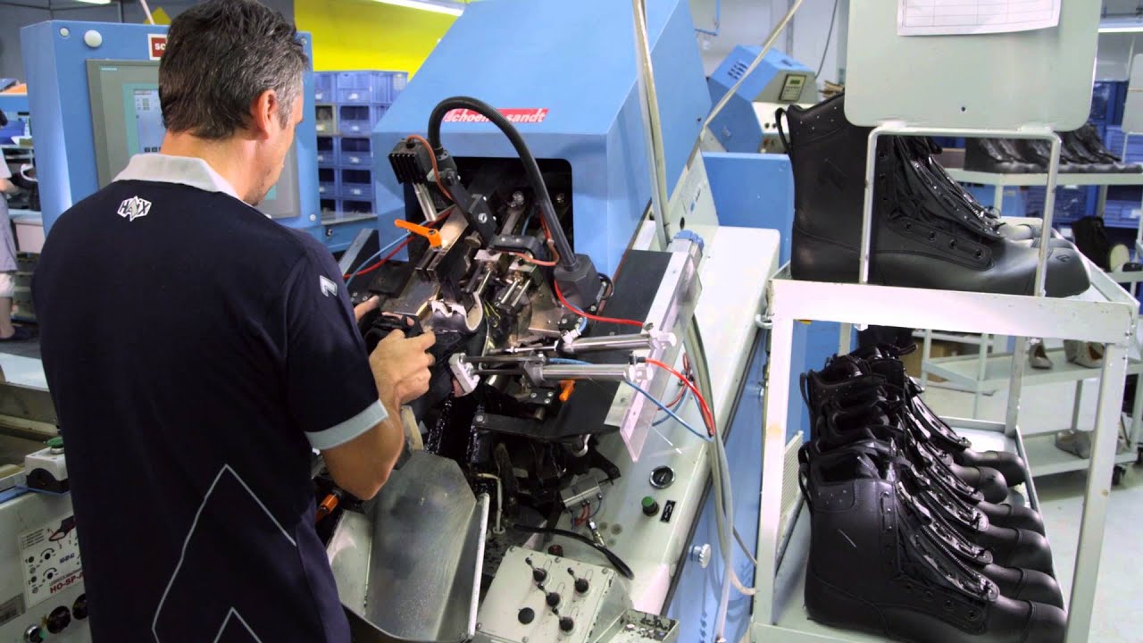 HAIX | Handarbeit in der Schuhproduktion