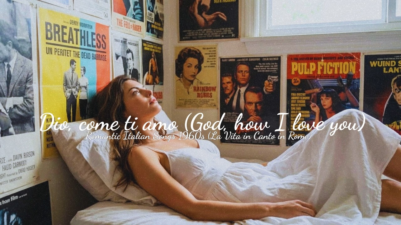 Dio, come ti amo (God, how I love you) ☀️ Romantic Italian Songs 1960s (La Vita in Canto in Rome)