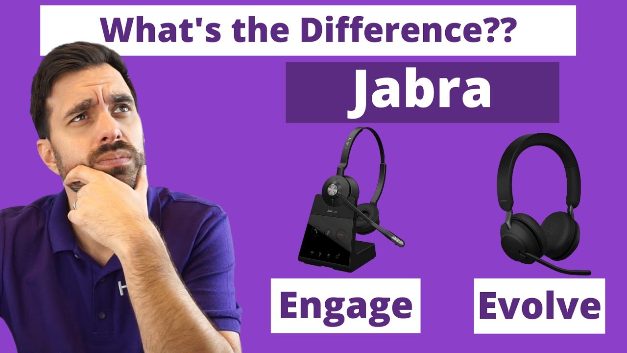 What's the Difference between Jabra Evolve vs Engage? Full MIC & SPEAKER TEST!