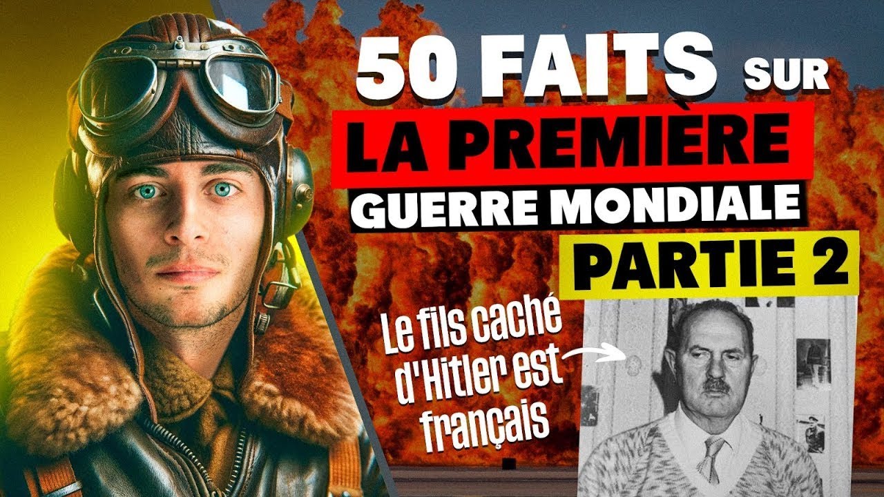 50 faits incroyables sur la Première Guerre Mondiale (PARTIE 2)