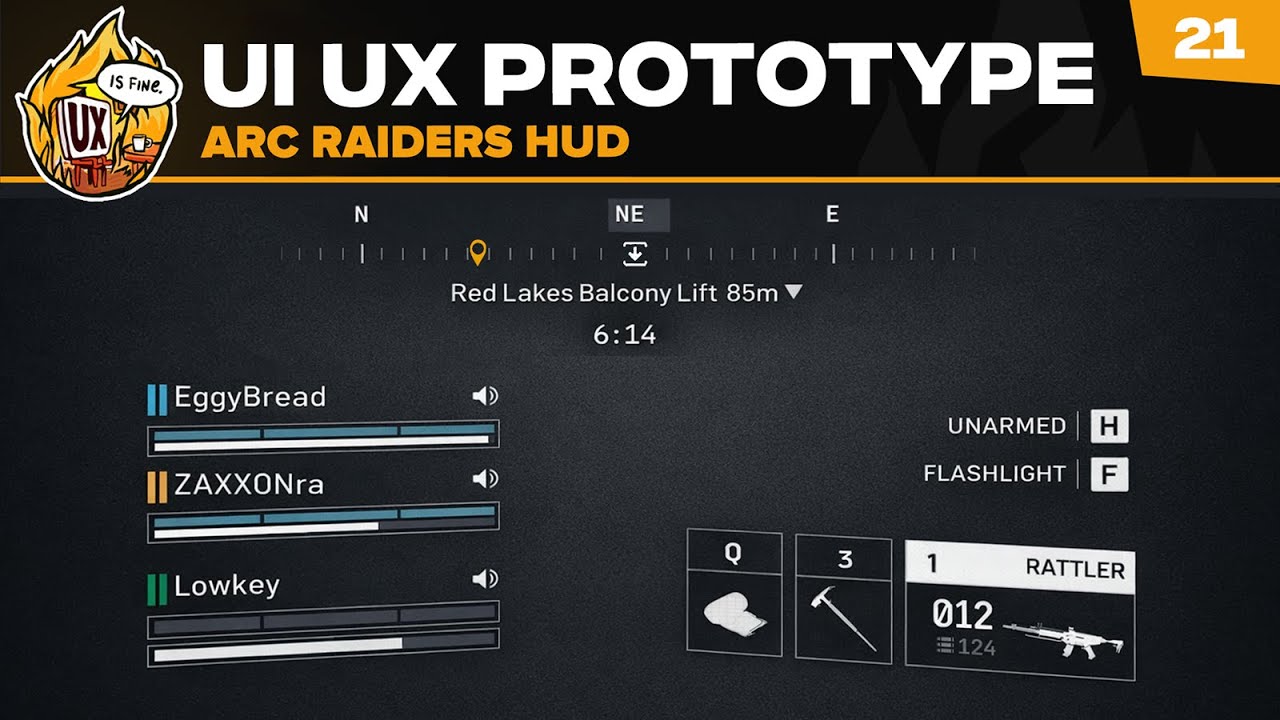 Can I make this UI? - Arc Raiders HUD