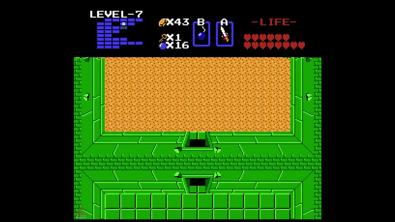 Level 7 Complete Walkthrough (First Quest) - The Legend of Zelda First Quest 100% Walkthrough