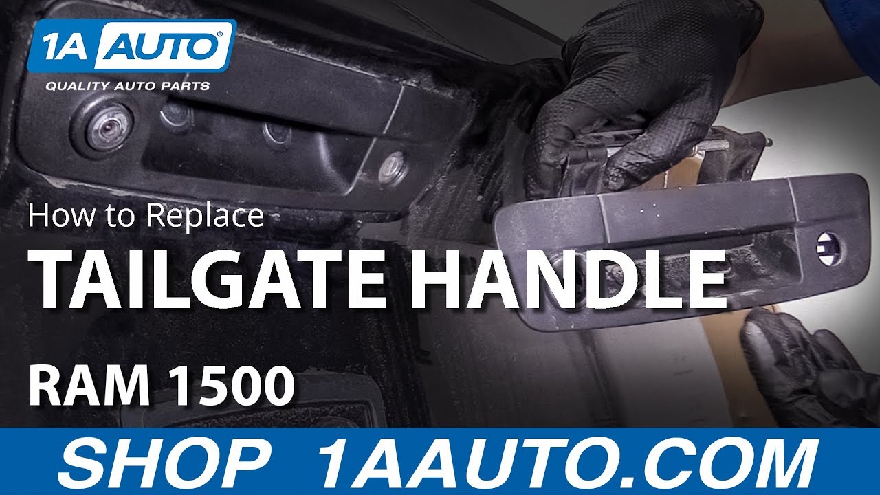 How to Replace Tailgate Handle 09-18 RAM 500
