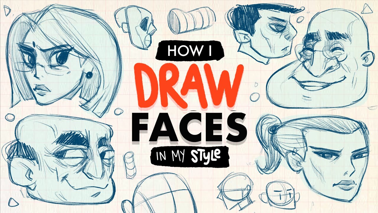 How to Draw FACES in ANY Style?  