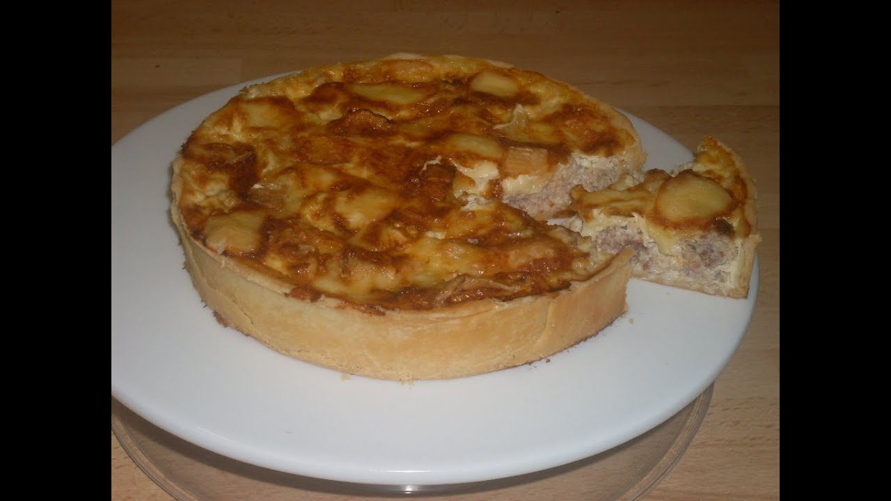 Quiche au poulet et fromage - recette facile et d&eacute;licieuse