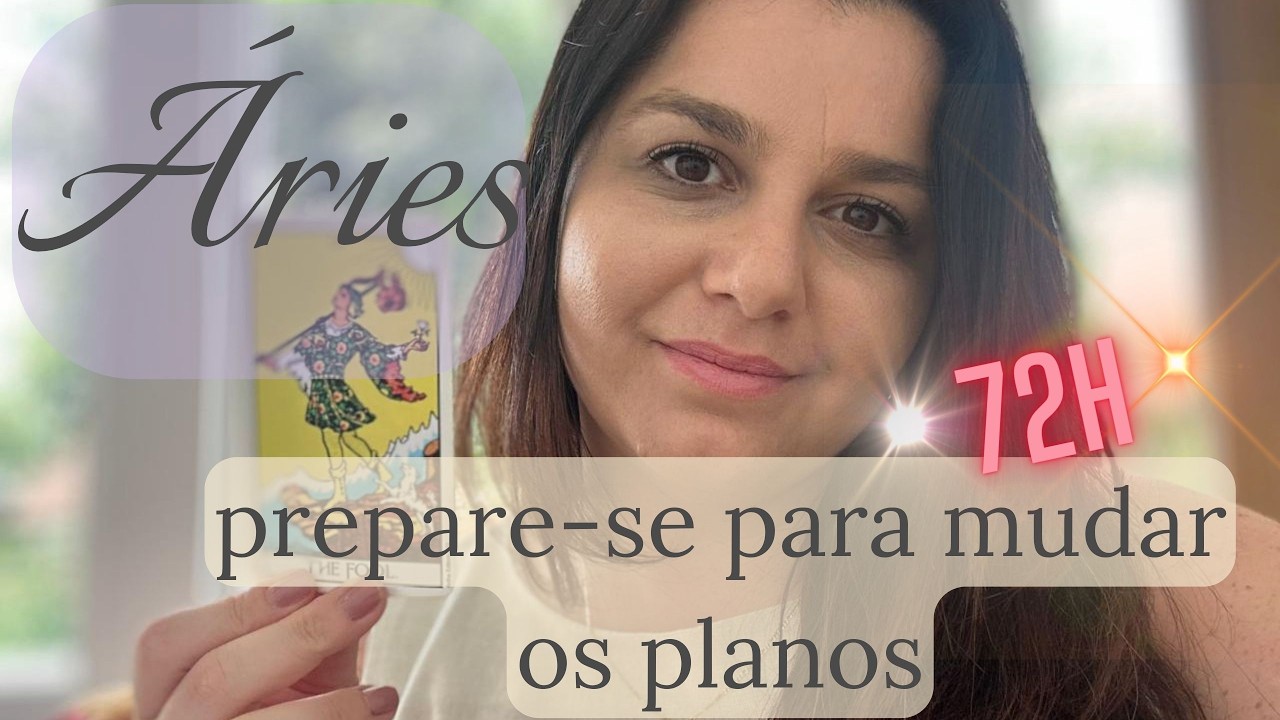 ÁRIES ♈️MUITAS NOVIDADES! PREPARE-SE PARA MUDANÇAS DE PLANOS