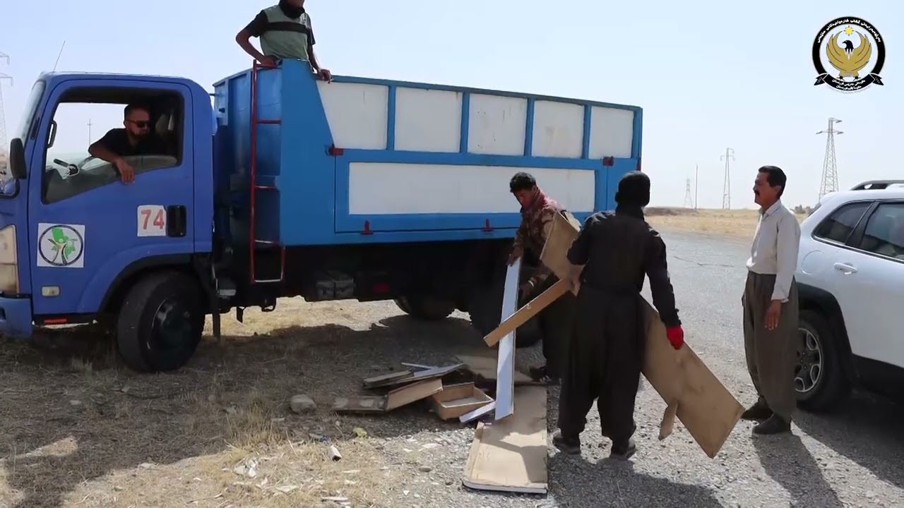 لە هەڵمەتێکى بەرفراواندا ئاوى بێستانسور پاککرایەوە