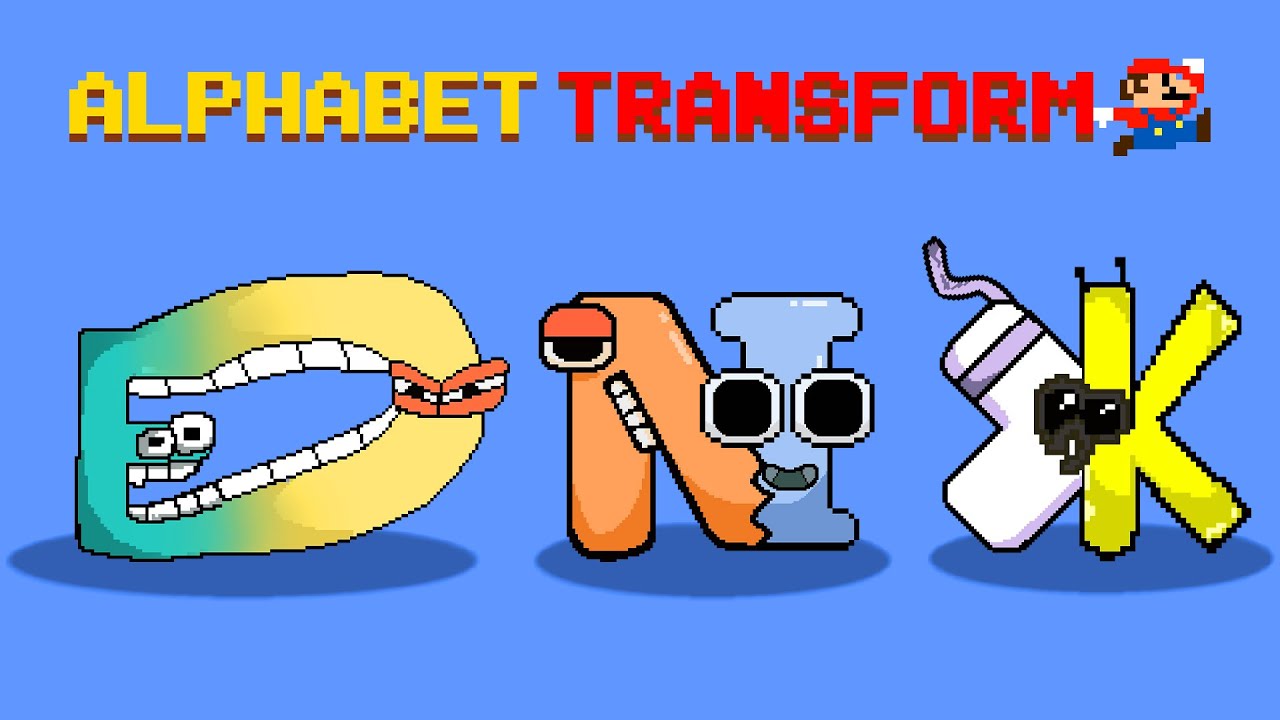 Alphabet Lore (A - Z...) But Something is WEIRD #3 - ALL Alphabet Lore Meme | GM Animation