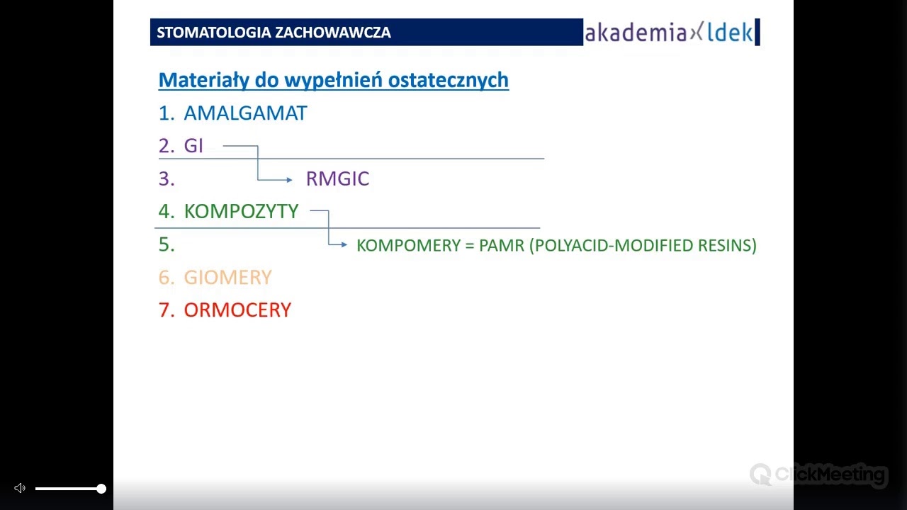 Materiałoznawstwo stomatologiczne - część 1