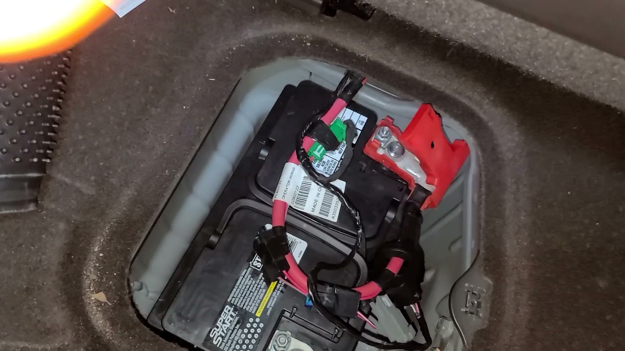 2013 Buick enclave battery replacement