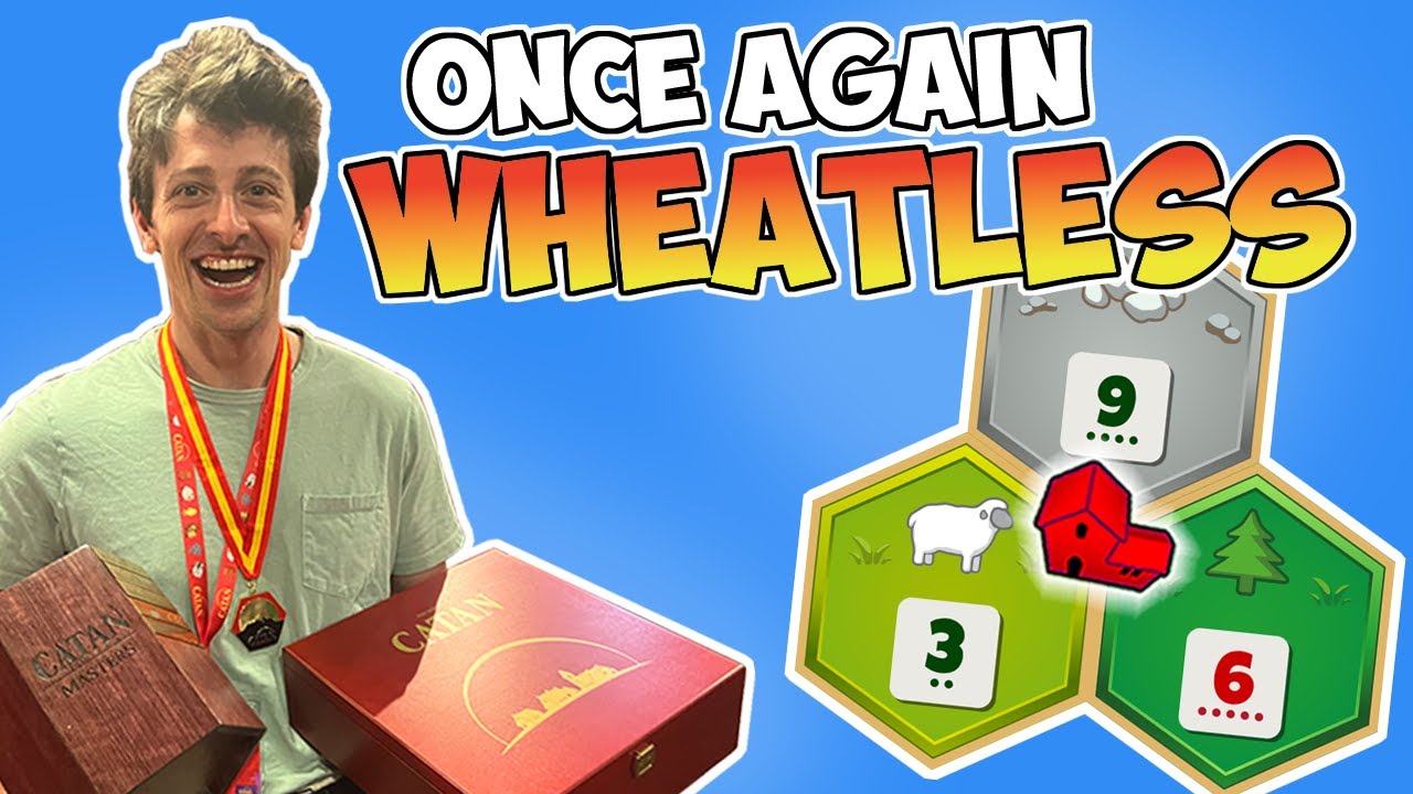 Pro Ranked Catan Game - 4TH PICK? WHEATLESS.