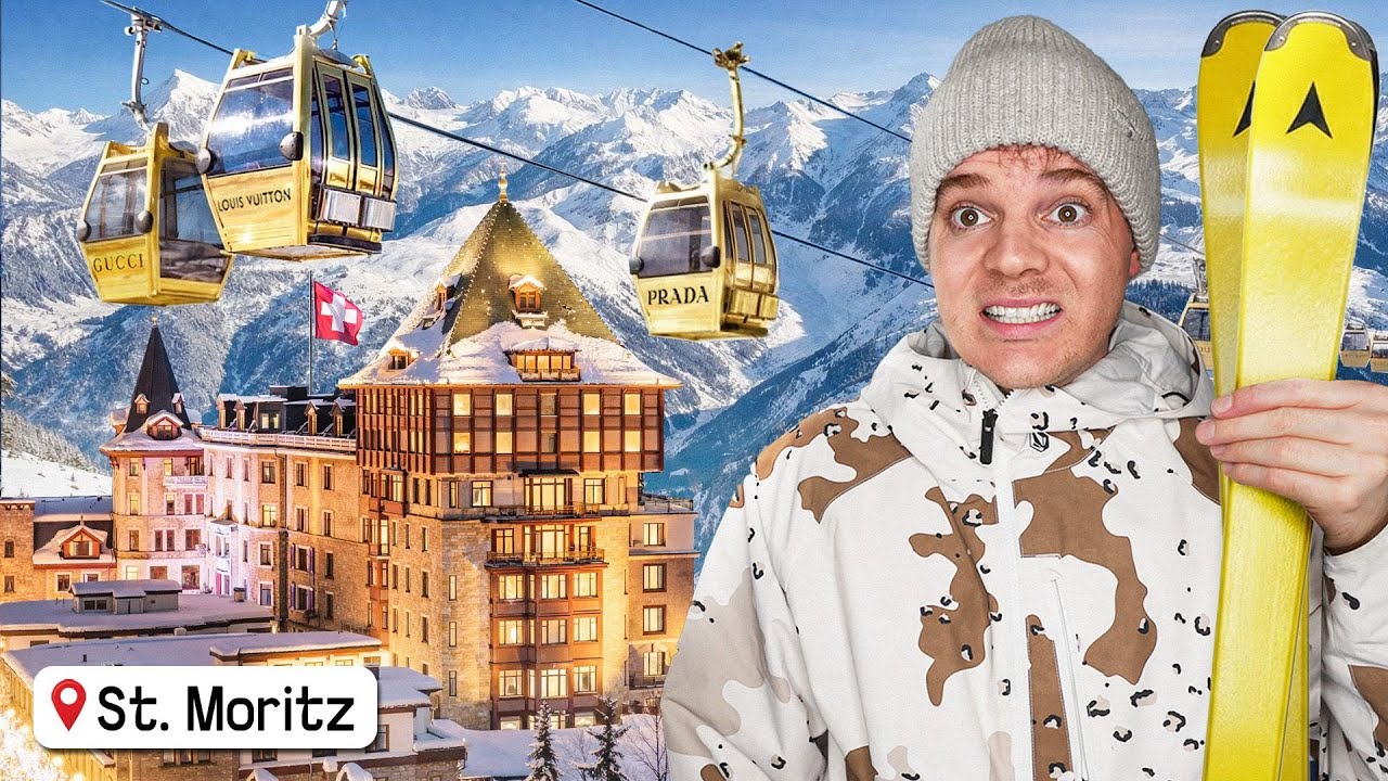 Ich besuche das luxuriöseste Skigebiet Europas (St. Moritz)