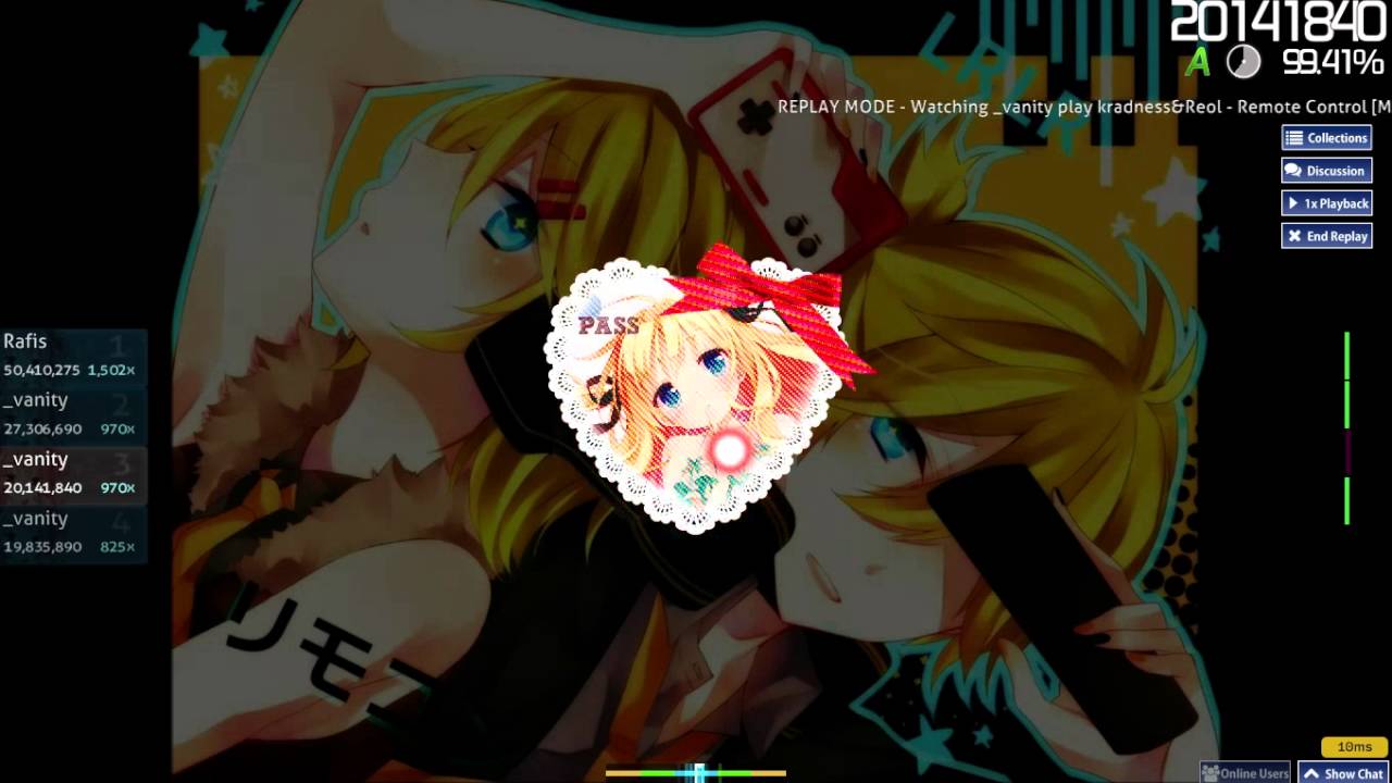 osu! | kradness&Reol - Remote Control [Max Control!] (99.18%)