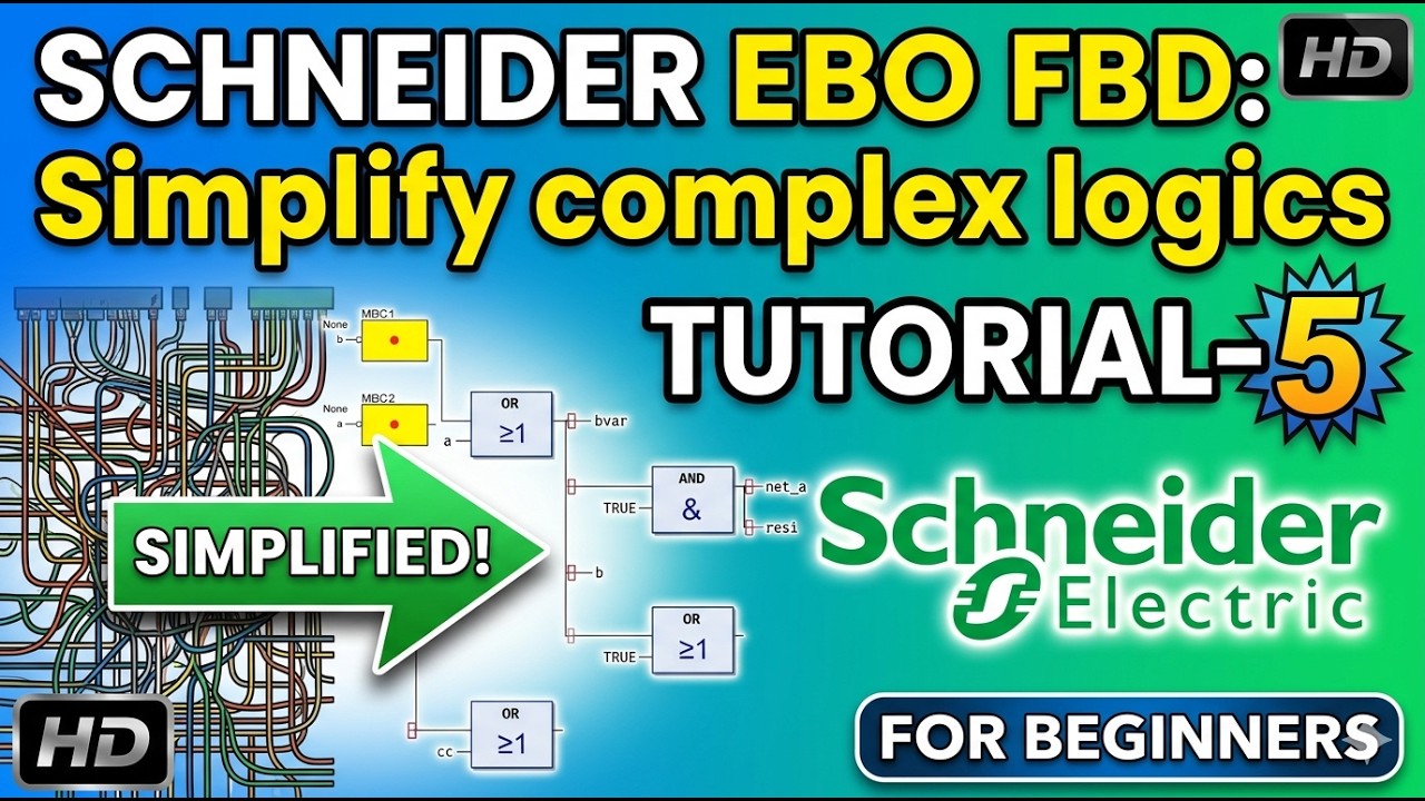HOW TO SIMPLIFY LOGICS IN FBD PART-1