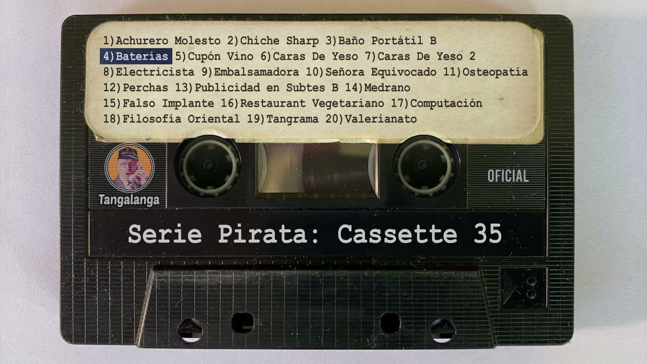 Tangalanga - Serie Pirata - Cassette N&deg; 35