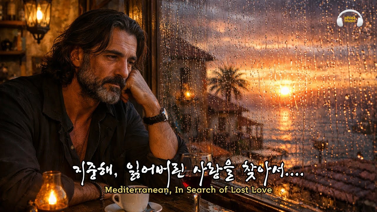 [고음질] 지중해, 잃어버린 사랑, 그리움으로 만든 연주곡. 🍷🍀Mediterranean, A Melody of Lost Love and Yearning