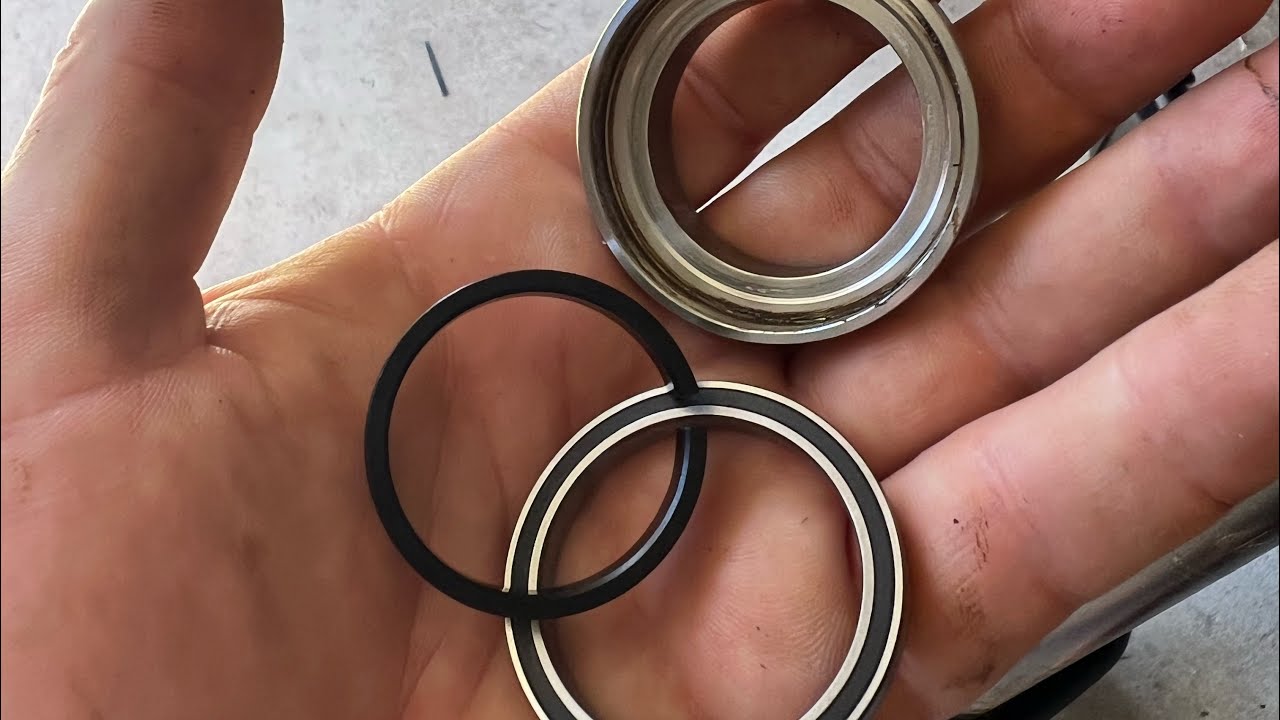 How to change the Lowrance Ghost bearings and shaft seal.