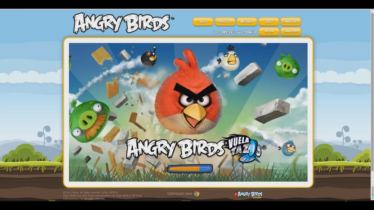 #bringback2012 Angry Birds Vuela Tazos All levels Walkthrough 3 Star Full HD 1080P60fps