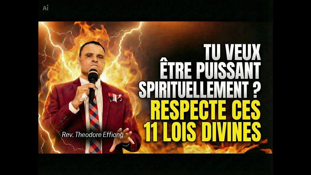 TU VEUX QUE LES ANGES COMBATTENT POUR TOI? RESPECTE CES 11 LOIS DIVINES-COMBAT SPIRITUEL-Rev Effiong
