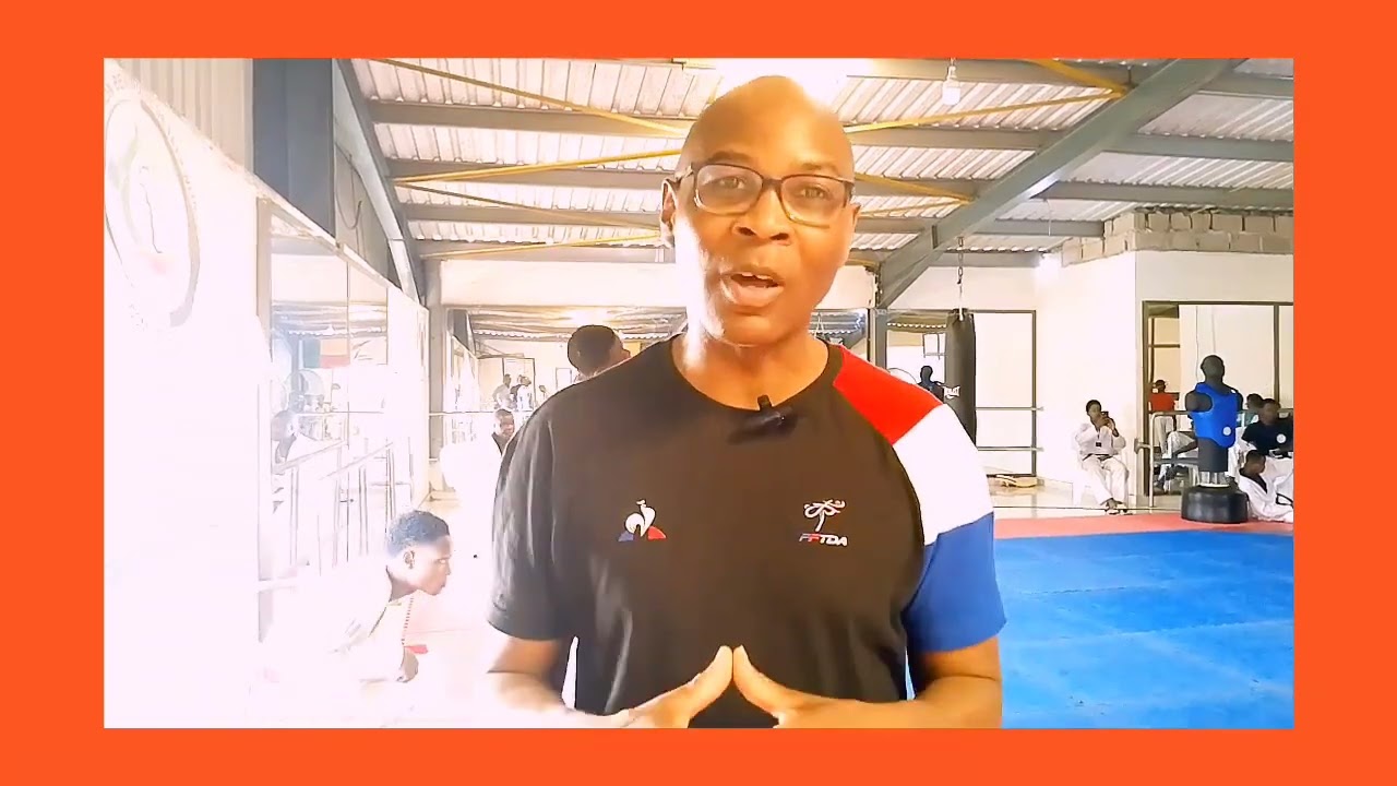 Fin du séminaire d'arbitrage de Taekwondo - Engelbert AGBOTON, le formateur fait le point.