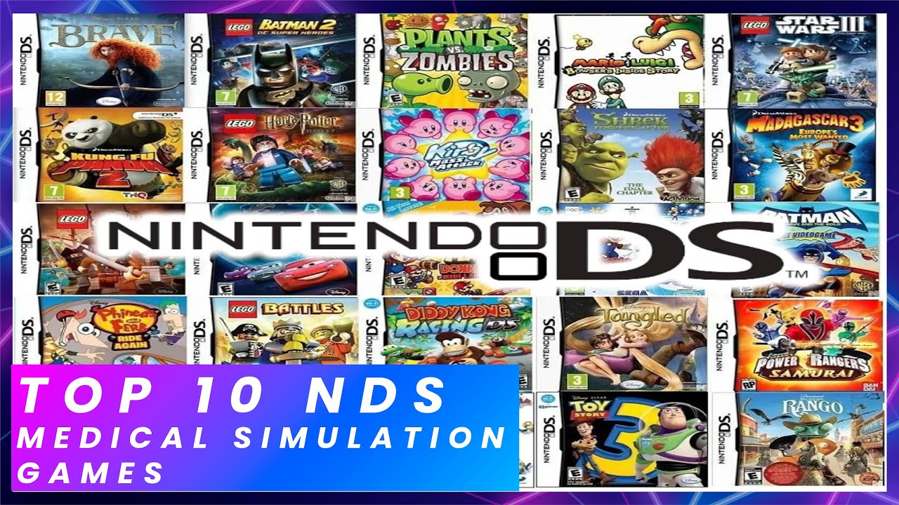 Top 10 NDS Medical Simulation Games