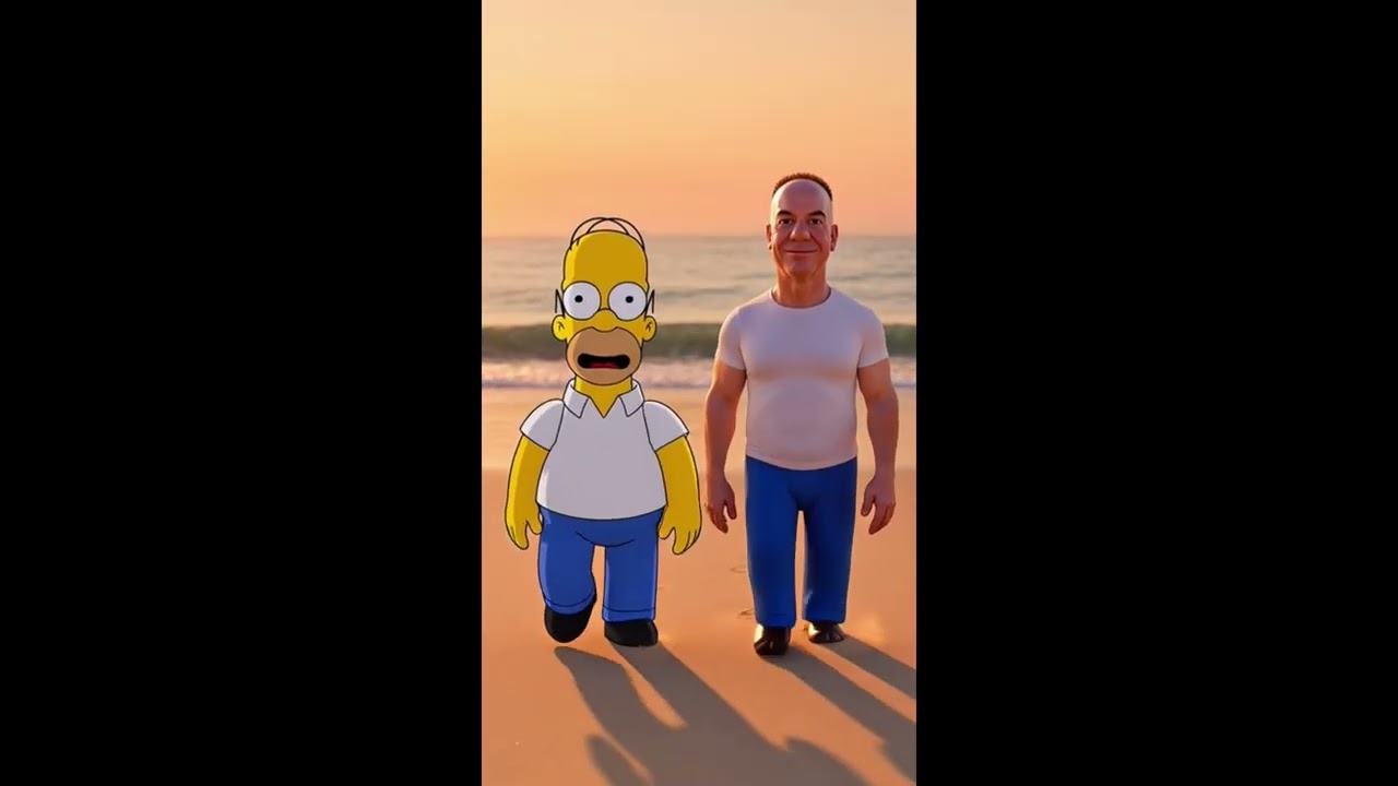 Simpson vs Real Life #simpsons  #reality   #edit   #shorts
