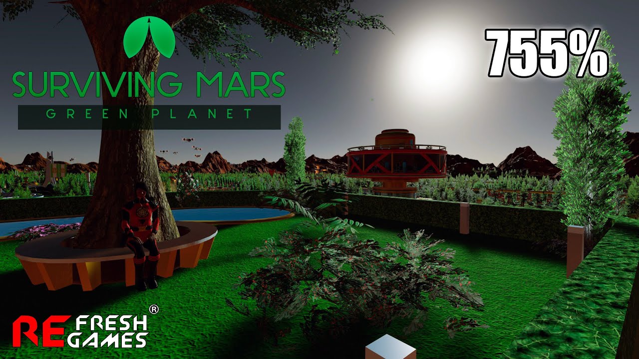 #20 Финал сезона или как уничтожить свою колонию! - Surviving Mars: Green Planet DLC