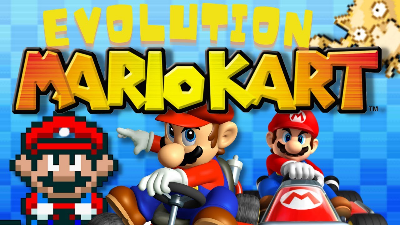 The Evolution of Mario Kart Games | Boring Brandon
