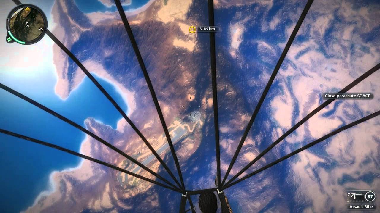Just Cause 2 - Dağdan Fütursuzca Atlamak