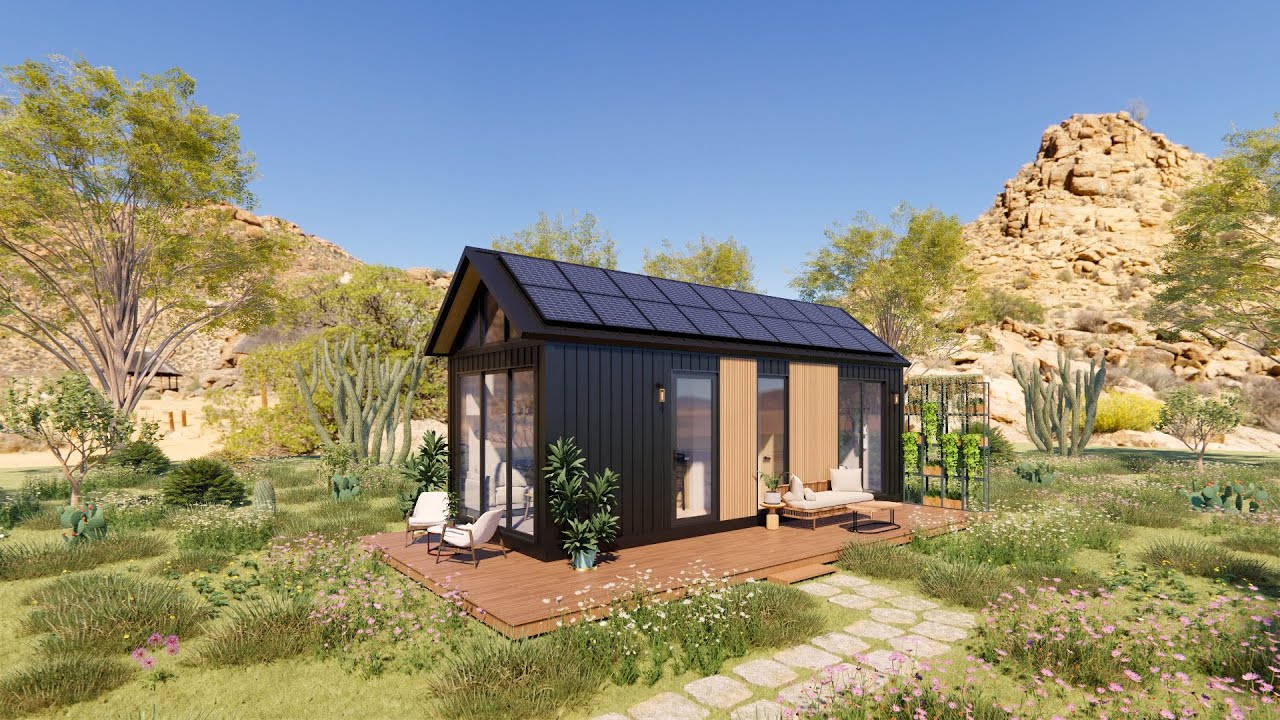 Tour A-Frame Tiny Home Perfection | Inside this Stunning Cabin!