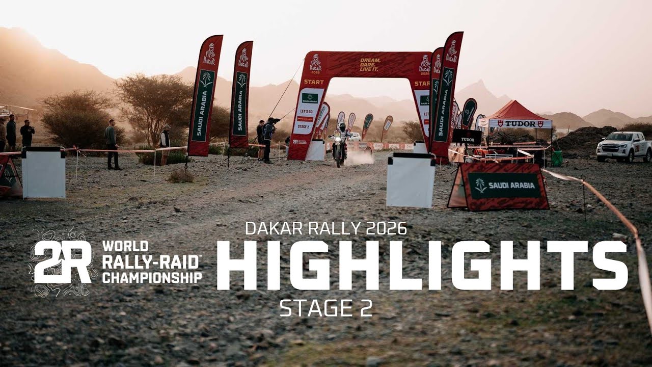 W2RC - Dakar 2026 - Stage 2 Highlights