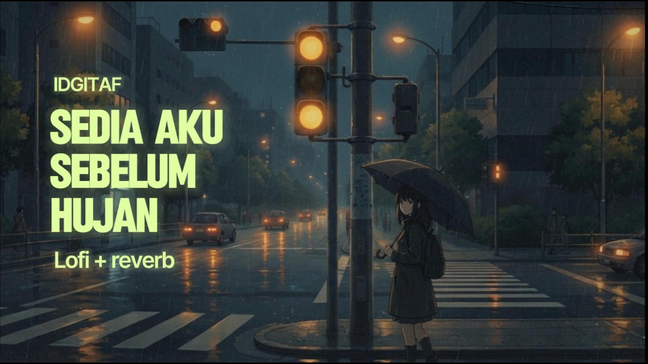 Sedia aku sebelum hujan - Lofi + reverb cover Idgitaf