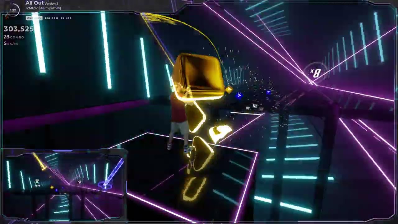 IZMIZM - All Out / AaltopahWi / Beat Saber / Expert+ / 1080p 60fps