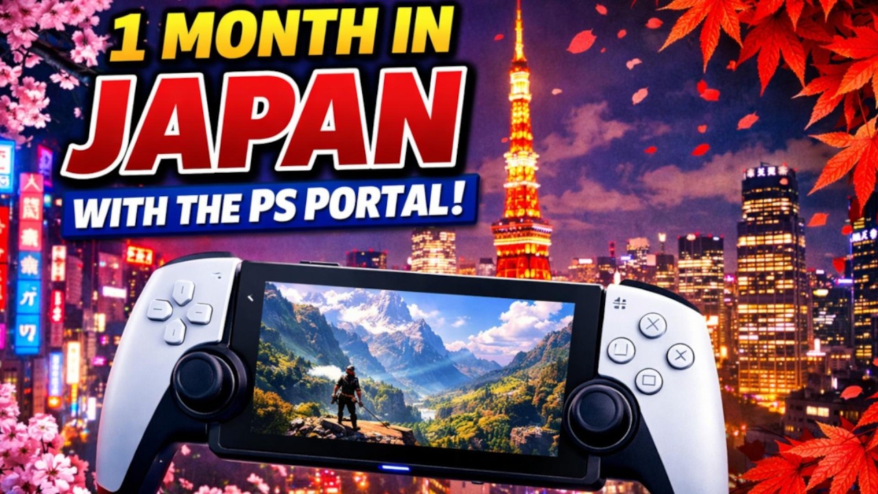 I Traveled Across Japan for 30 Days with the PlayStation Portal – Was It Worth It?