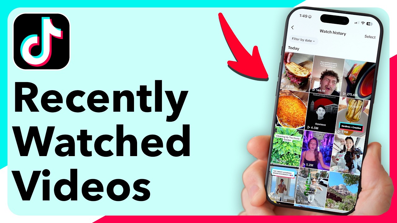 Как посмотреть историю просмотров в TikTok