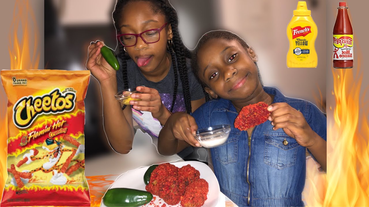 HOW TO MAKE HOT CHEETOS FRIED CHICKEN  WITH MUSTARD AND HOT SAUCE