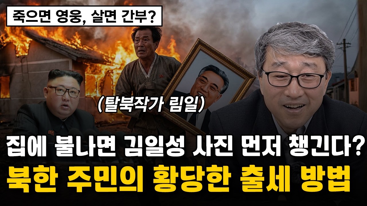 [림일 탈북작가 26부] 수령님 사진부터 챙겨! 북한의 황당한 출세 방법🤔 l 탈북작가 림일 l '째포' 저자 #탈북 #재일교포 #림일