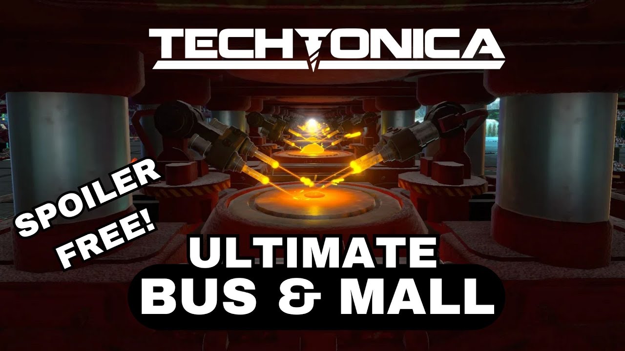 How to set up a BUS and MALL | Techtonica Guide (full release version)