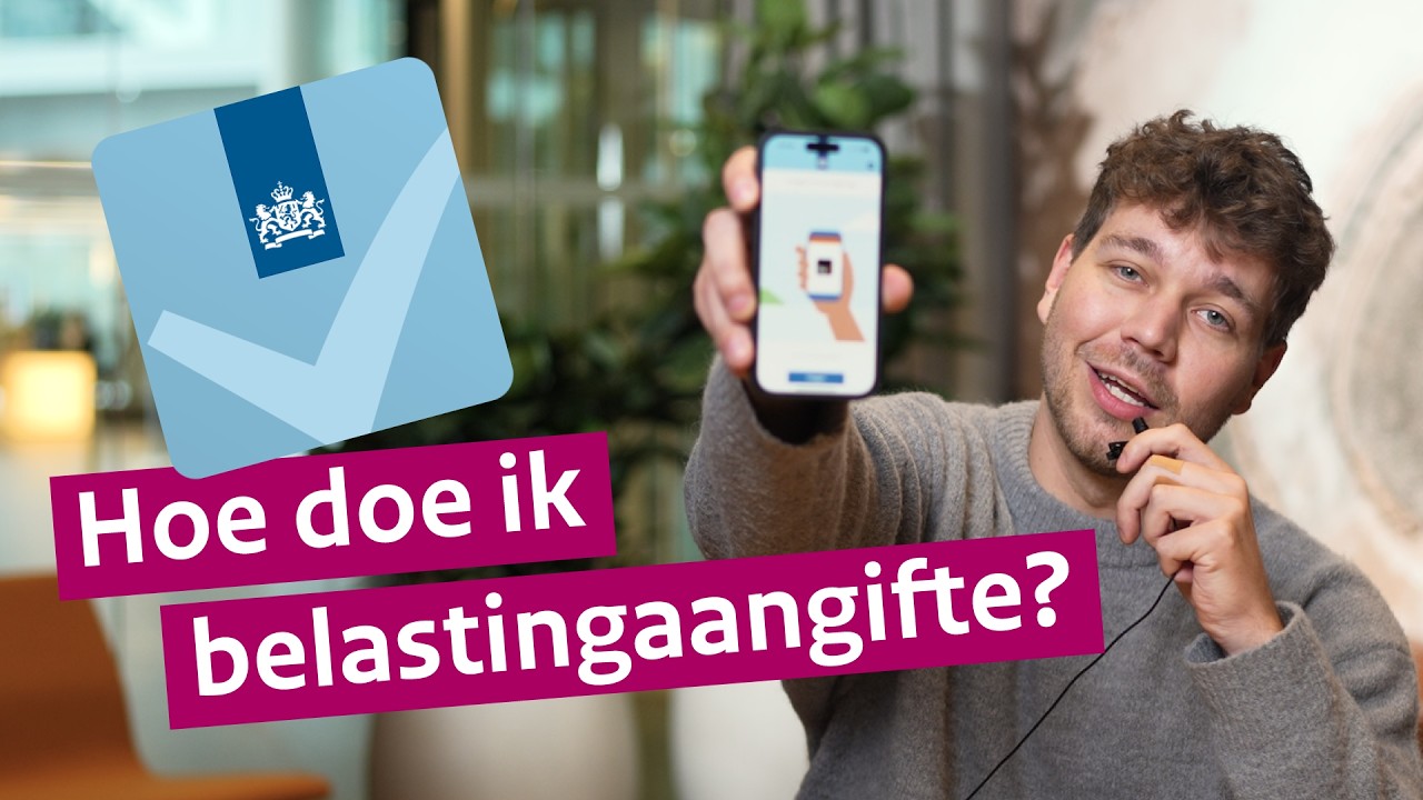 Hoe doe ik belastingaangifte met de app?