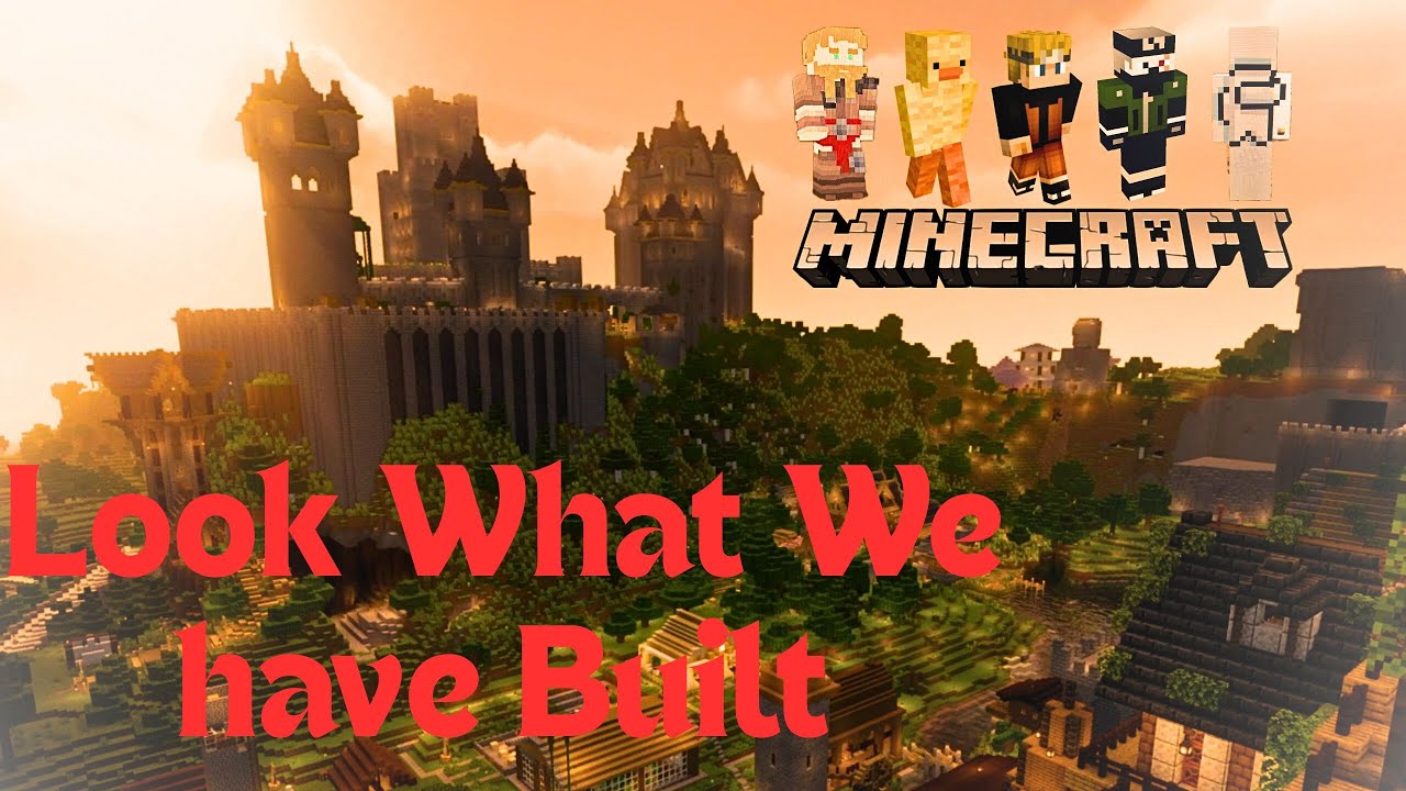 I SHOW YOU OUR MINECRAFT FOREVER SURVIVAL WORLD