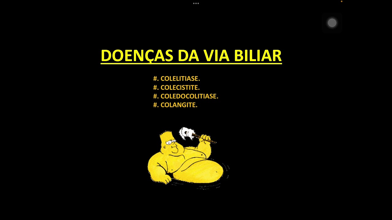 Doenças da via biliar (Coledocolitiase/ Colangite)