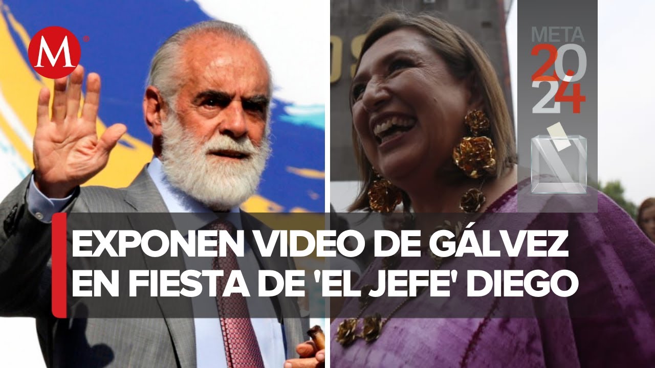 Vilchis exhibe VIDEO de Xóchitl Gálvez en fiesta del 