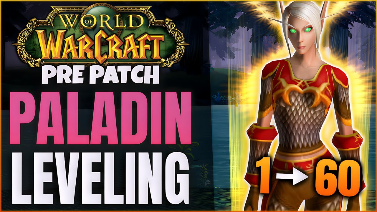 WoW TBC Blood Elf Paladin Leveling Guide 1-60 | World of Warcraft