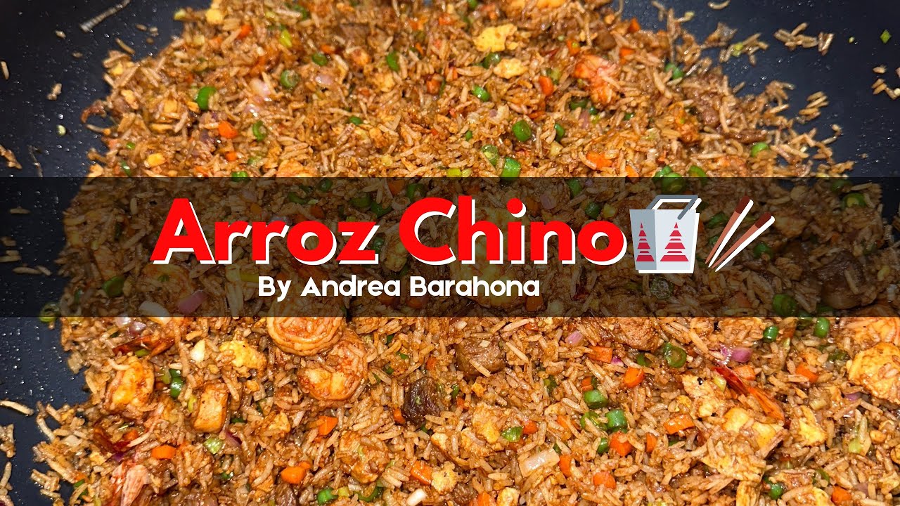 Arroz Chino🥡🥢 Arroz Frito | RECETA FÁCIL.